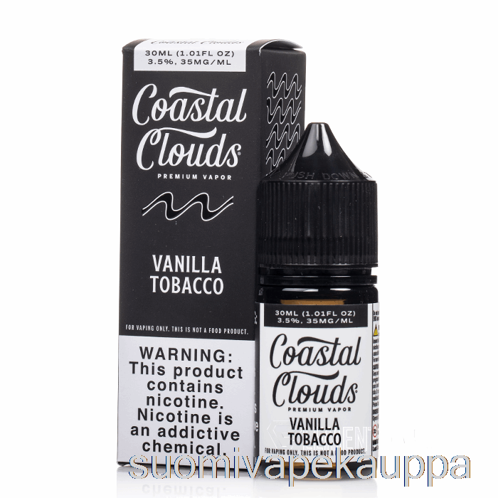 Vape Box Vaniljatupakka - Rannikkopilvien Suola - 30ml 50mg